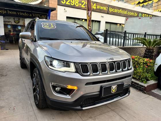 JEEP COMPASS 2.0 16V FLEX LIMITED AUTOMÁTICO JEEP COMPASS 2.0 16V FLEX LIMITED AUTOMÁTICO